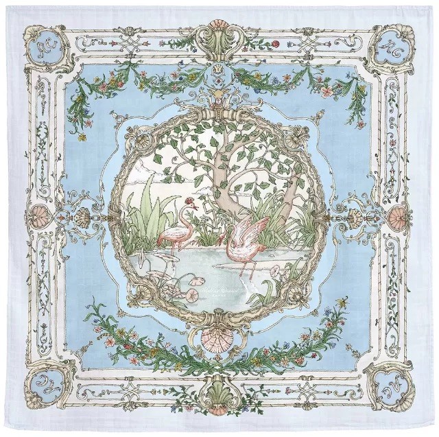 Atelier Choux Tapestry 包巾-藍